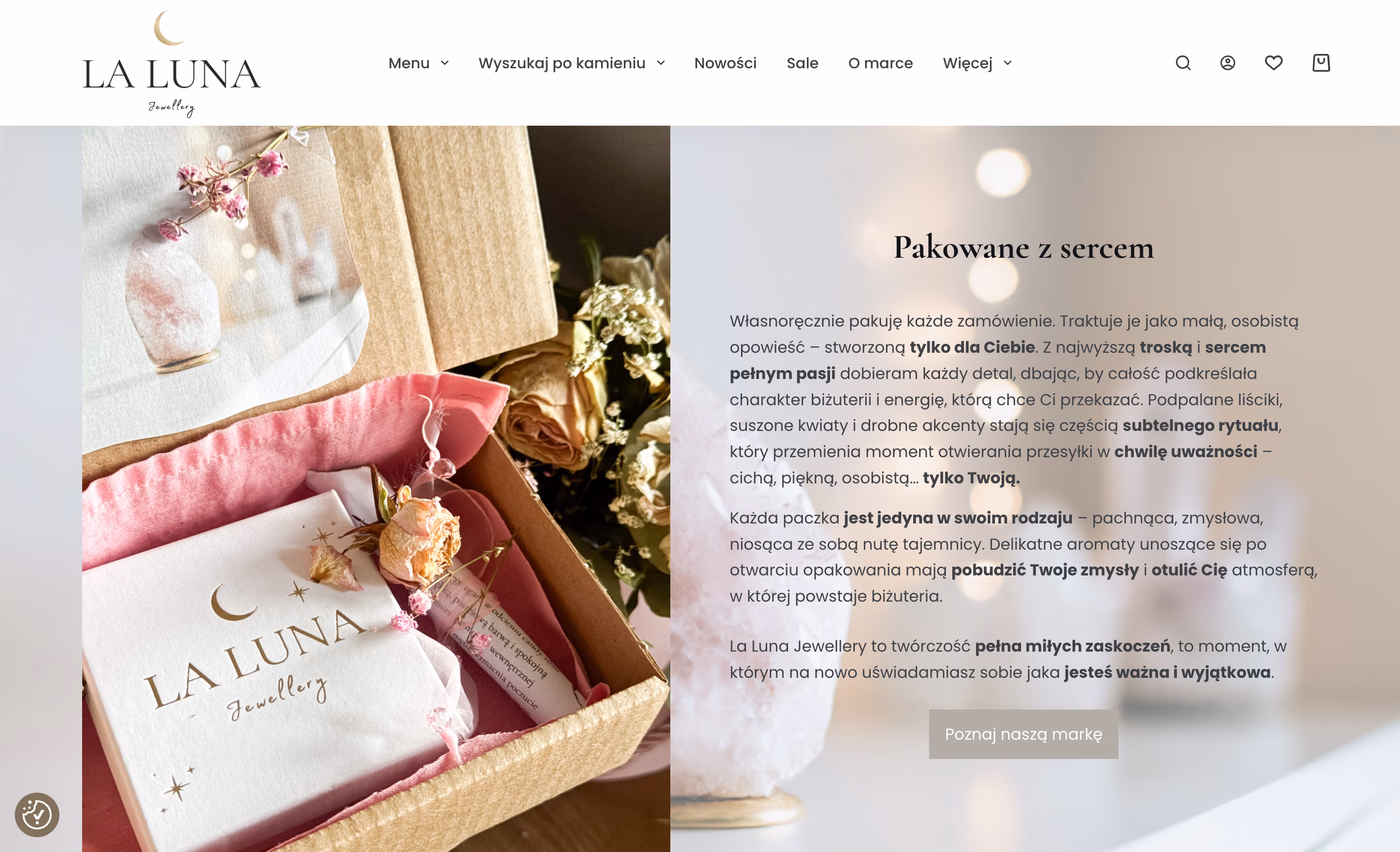 La Luna Jewellery - strona główna